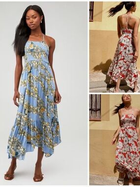 𝓯𝓹 Free People ~ Heat Wave Printed Maxi Slip